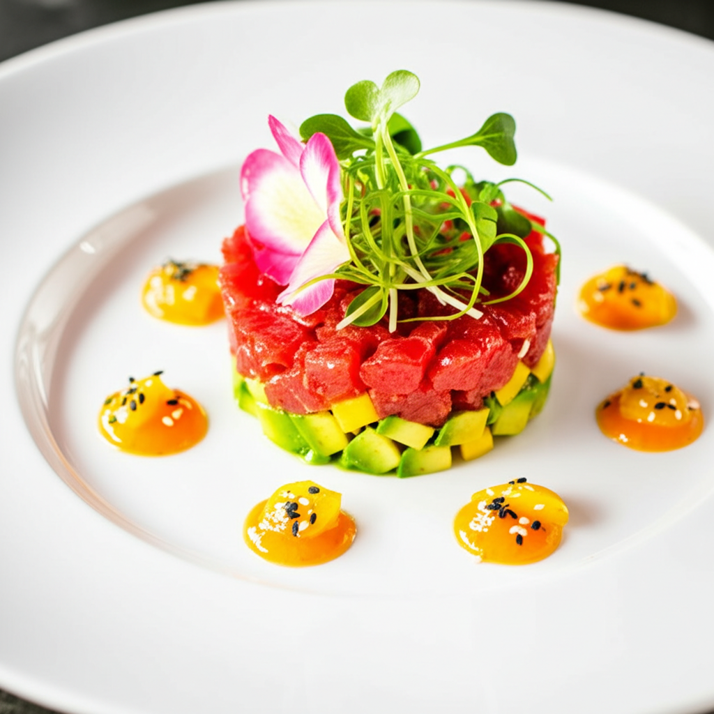 Tartar de atún rojo